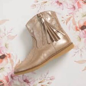 Elephantito Gold Kids Boots